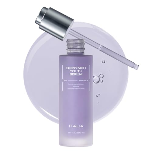HAUA Bionymph Peptide Youth Serum, Wrinkle Care, Well-aging, Anti-aging, Fine lines, Deep Hydration, Patented BioNymph Peptide, Stocking Stuffers | 47ml