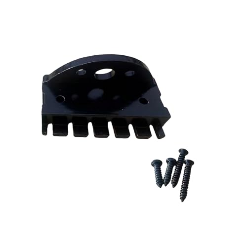 Multifunctional Electric Headless Guitar Bridge for 6 Strings Accurate Size String Slot 3.5cm Alloy Texture Guitar Part