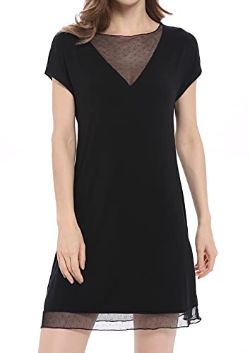 Loungewear Long Nightgown Women's Ultra-Soft Nightshirt Sleepwear