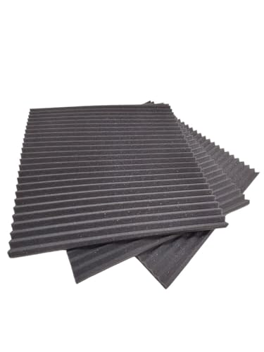 1 Placa Espuma Flat Acústica Antichama 20mm