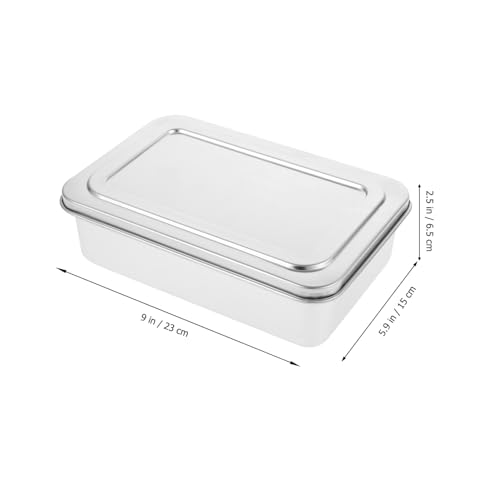 Kichvoe 42Z7OOJ25119TI77 Loaf Pan For Baking Bread, Stainless Steel Baking Loaf Pans Non-Stick Toast Pan thumb #6