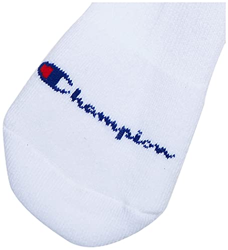 Champion Men's, Graduated Compression Socks, Mid-Crew, 3-Pack, White, 6-12 #TOP2