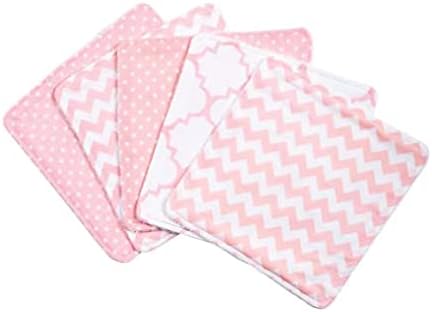 uuuu Pink Sky 5 Pack Wash Cloth Set