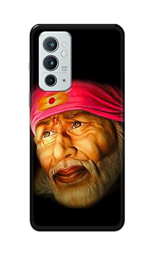 Image of PRINTFIDAA Sai Baba Lord Shiridi Great God Hinduism Religious Hard Back Cover for OnePlus 9RT 5G Back Cover -(P6) KAT1002