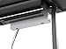 Monoprice Under Desk Cable Tray - Steel with Power Supply and Wire Management - Workstream Collection White