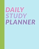  Daily Study Planner: Undated Student Organizer  One Day Per Page Daily Planner  Hourly Time Slot Daily Planner  Trendy Pastel Purple Blue Cover Design (Cute Student Planners)