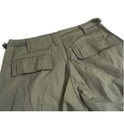 アメリカ軍 BDU カーゴショートパンツ ／迷彩服パンツ 〔 Mサイズ