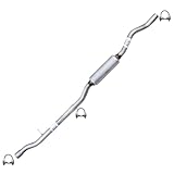 Northeastern Exhaust | Stainless Steel Resonator Pipe Compatible for Jeep Compass & Patriot 2007-2017 2.4L | FWD/4WD | Free Clamps Included | Automotive Replacement Part