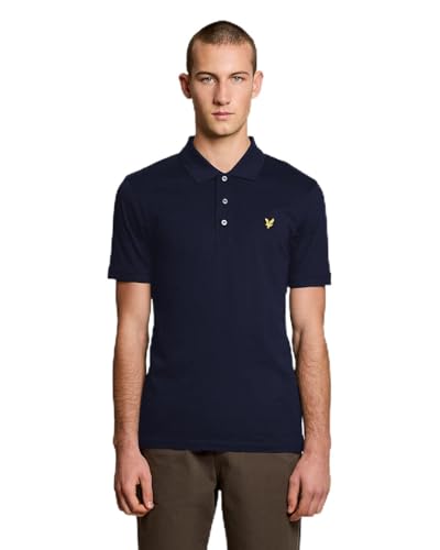 Lyle & Scott Polo SS Polo Jersey, Z271 Dark Blue, XXL