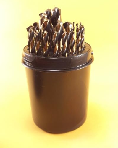 Compatible with 29 Piece Drill Bit Set High Speed Molybdenum Steel Index for Metabo HPT Models DS18DBFL2S DS18DDX DS18DGL