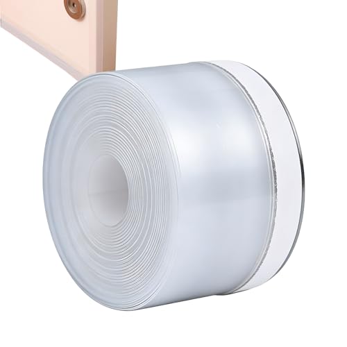 Burlete De Sellado Para Puerta - Cinta Autoadhesiva de Aislamiento Acústico Resistente | Cinta de Sellado para Marco de Puerta de Ducha - para Hogar Oficina Apartamento Dormitorio Sala