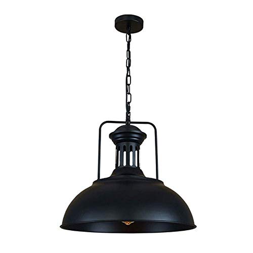 LEOSHI Lámparas de araña de lujo, lámpara de techo de hierro, lámpara de techo industrial negra retro, restaurante antiguo, cafetería, bar, decoración, lámparas de araña buenas Made in China