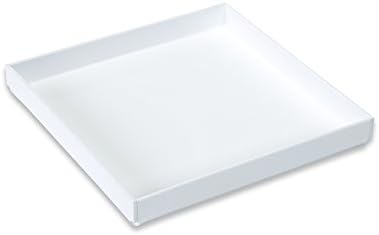 Mirart White Acrylic Tray (8" x 8")