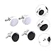 2pairs Elegant Alloy for Men of Fashion French Style Shirt Buttons and Shiny Accessory for Weddings and Business Events