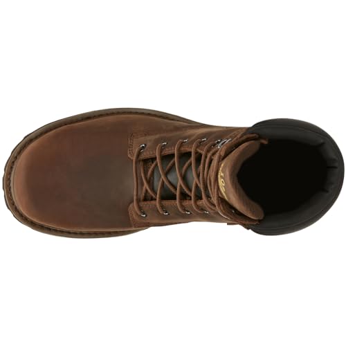 Image of Chippewa Hador 8 inch Steel Toe Logger Boots for Men - Premium Full Grain Leather, Orthotic Insole, Metallic Shank, EH ASTM F2413 Standards