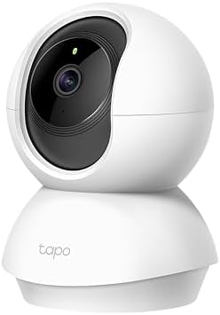 Tapo TP-Link C210 Pan Tilt Home Security WiFi Camera Crystal Clea...