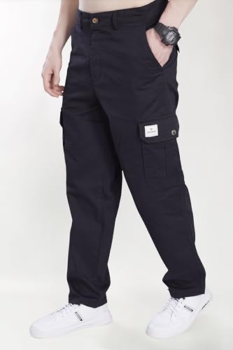 Image of DIVISIVE Men's Loose Baggy Fit Cotton Cargo Pants