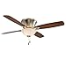 MINKA-AIRE F533-BN Mojo II Flush Mount 52 Inch Ceiling Fan Pull Chain in Brushed Nickel Finish