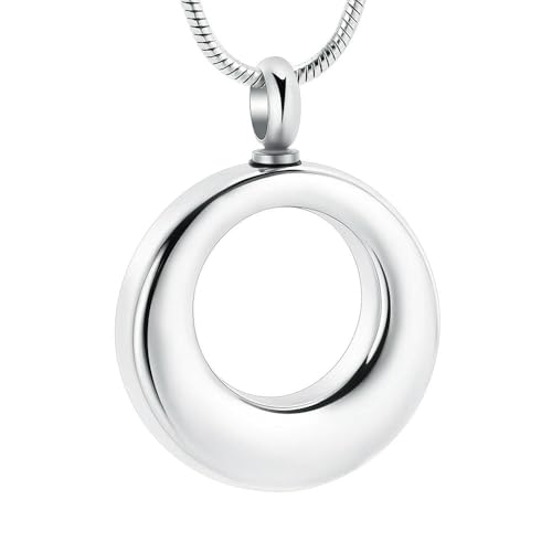 Pendentif souvenir pour cendres en argent de qualité supérieure