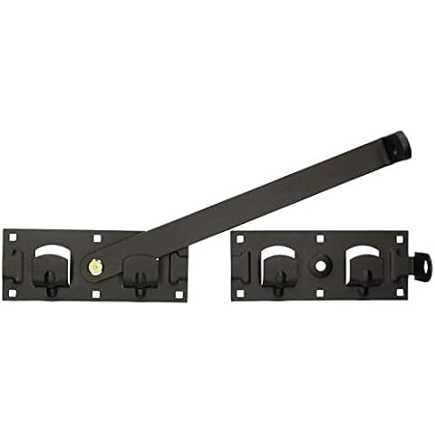 KOTARBAU 05907465904049 Double gate Cover, Black, 430 mm Cover
