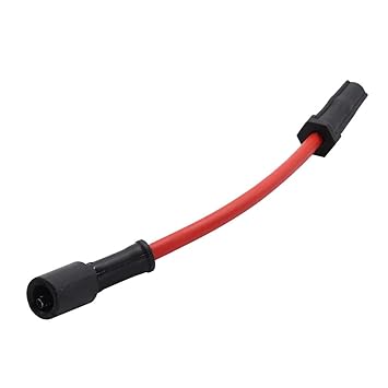 Ubersweet Imported 10mm High-Performance Spark Plug Wires(Straight End) Set for Chev GM, Compatible with LSx LS1 LS2 LS3 LS6 LS7 SI-AT38005_164404