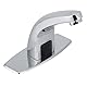 Automatischer Infrarot-Sensor-Wasserhahn, Langlebige Zinklegierung, Messing, Chrom-Finish, Steuerkasten, Ideal für den Privaten und Gewerblichen Gebrauch