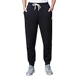 Fila Womens Joanne Fleece Lined Jogger Pant (L, Black)