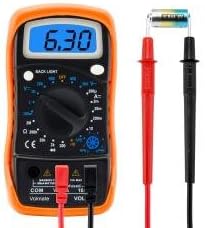 Volmate Digital LCD Voltmeter Ammeter Ohmmeter Multimeter Volt AC DC Tester Meter by Volmate
