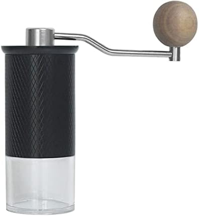 Portable Coffee Grinder Aluminum Manual Coffee Miller Conical Coffee Milling Machine 57Mm Espresso Maker(Color:D)