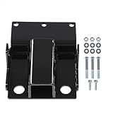 Rear Trailer Hitch Mount Bracket for 2'' Receiver Compatible with Kawasaki Mule 600 610 2005-2016, Fit for Kawasaki Mule SX 2017-2023 Black