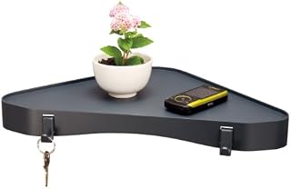 Officemate Verticalmate Corner Shelf, Slate Gray (29322)