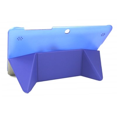 Silver HT Fullcase Origami O2 - Funda con Tapa Plegable y función de Soporte para BQ Edison 2 de 10,1 Pulgadas. Protección Delantera y Trasera en 1 Sola Pieza. Color Azul