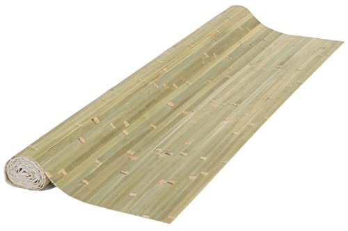 FOREVER BAMBOO Wainscoting Wall Panel for Interior Decoration Bamboo Wall Panel Raw Green 48 in H x 96 in L