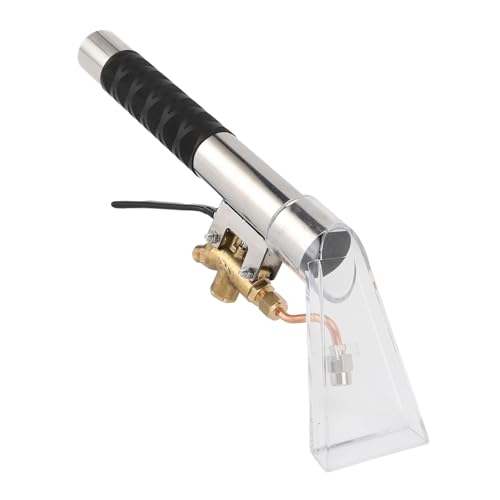 Yunseity Car Carpet Extractor, Upholstery Cleaner and Carpet Extractor and Auto Detailing Hand Wand Tool with Clear Head, Stainless Steel Upholstery Cleaning Tool for Mytee for ShopVac