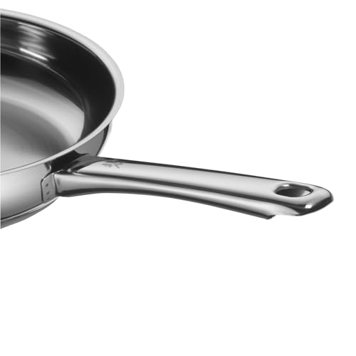 WMF Profi Bratpfannen-Set 24+28 cm Induktion, Edelstahlpfanne unbeschichtet, Cromargan Edelstahl, backofenfest – Ansicht 2
