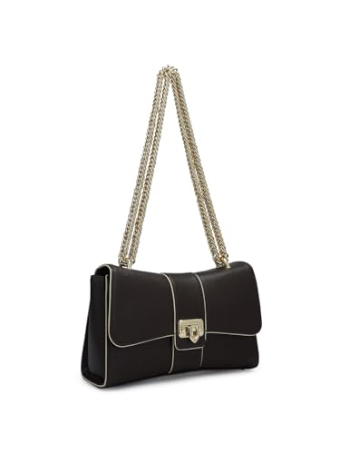 Image of Da Milano Women's Leather Shoulder Bag - Brown
