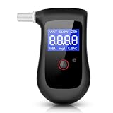 Breathalyzer to Test Alcohol, Professional-Grade Accuracy Breath Alcohol Tester, Moxikison Personal
