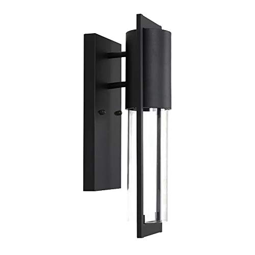 Applique murale noire moderne pour intérieur et extérieur bar et chambre