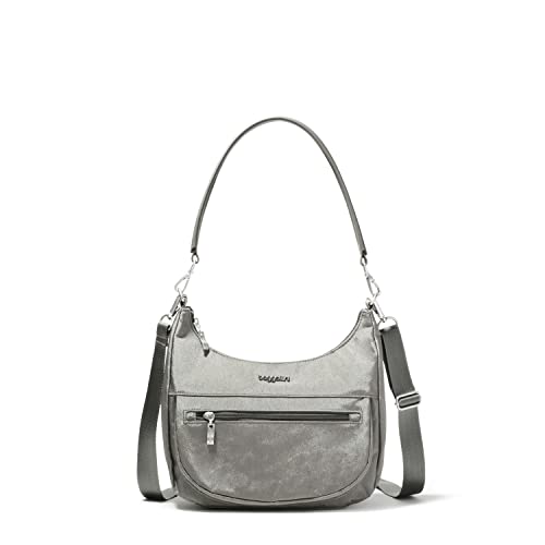Image of Baggallini Modern Pocket Half Moon 11 inchx10.5 inch Shoulder Women W /Replaceable Straps Converts to Crossbody Bag