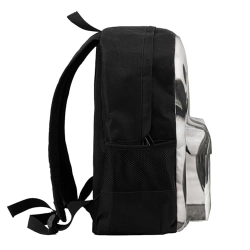 Sac à dos imprimé vache pour adulte imperméable et léger
