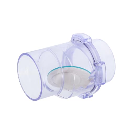 Holibanna PVC Check Valve Backflow Preventer for Sink Drain Inline Non-Return Valve Easy Install for Bathroom Rv