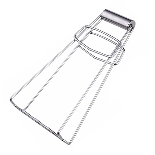 Clip De Soporte Antiquemaduras Pinza plegable for recipiente caliente, pinza for olla, pinza de acero inoxidable anti-escaldaduras, pinzas for vaporera de mano, herramienta de cocina Para Tazones Cali