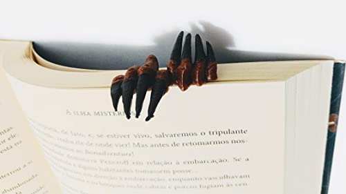 3D Presentes Criativos Marcador de Páginas Garras Assustadoras Marcador de Páginas para Livros, Marc