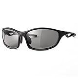 [エーフィット] スポーツサングラス メンズ 偏光サングラス 紫外線カット 偏光スモークレンズ ブラックマット/ブラック AF-S203HN-C1