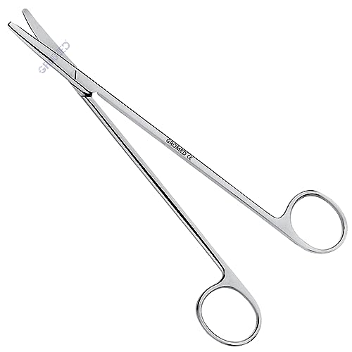 Image of Gromed Metzenbaum Scissors /Tonsil Dissecting Scissors, Blunt x Blunt Blades - Stainless Steel (Straight, 6 inch)