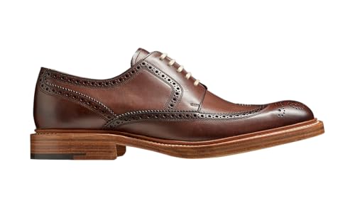Image of BARKER Bailey Men's Handmade Leather Brogue Oxford Dress Shoes - Timeless Elegance & Superior Craftsmanship - Formal & Business Wear