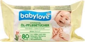 Babylove Öl-Pflegetücher 80 Stück