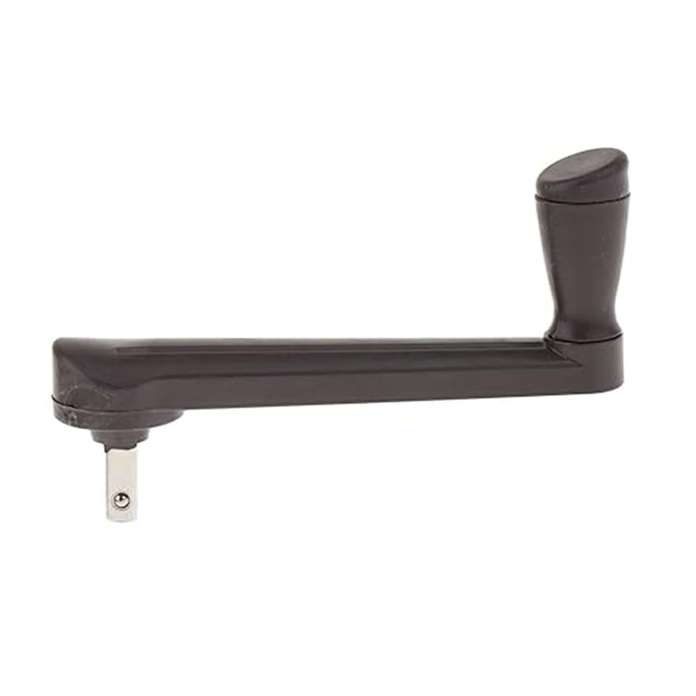 Poignée secouée pour un fonctionnement facile à manivelle, accessoire de parasol de terrasse et de balcon résistant à la rouille, compatible avec la plupart des parapluies à mât de 8 x 8 mm (champagne