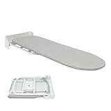 ROGONPDK Asse da stiro a parete, pieghevole, da stiro, montato a parete, pieghevole, per casa, asse da stiro, asse da stiro pieghevole da parete