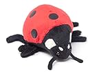  Unbekannt Peluche coccinelle 17 cm, doudou en peluche, coccinelle porte-bonheur